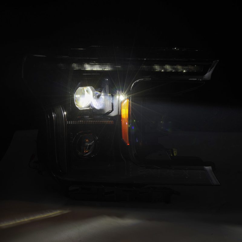 AlphaRex 880251 fits Ford 18-20 F-150 (Req. Conv F150 w/LED) LUXX LED Proj HL A