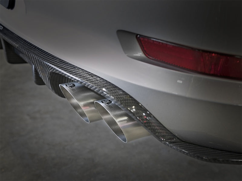 AFE 49C36416-P orce-Xp 304 SS OE Exhaust Tips Polished 12-16 fits Porsche 911 (