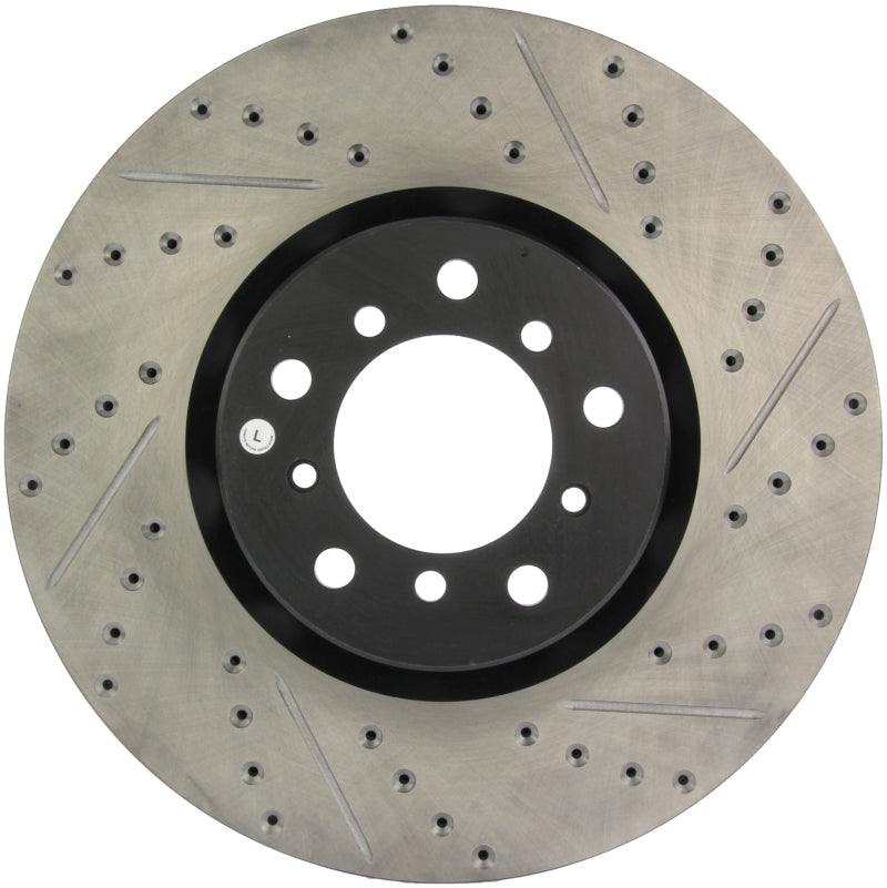 Stoptech 127.34062L 00-03 BMW M5 (E39) Slotted & Drilled Left Front Rotor