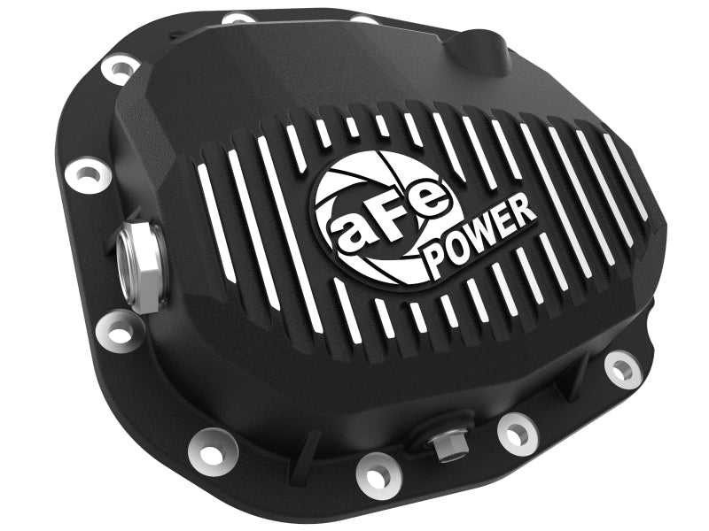 AFE 46-71181B ifferential Cover (Black Machined; Pro Series); 15-19 fits Ford F