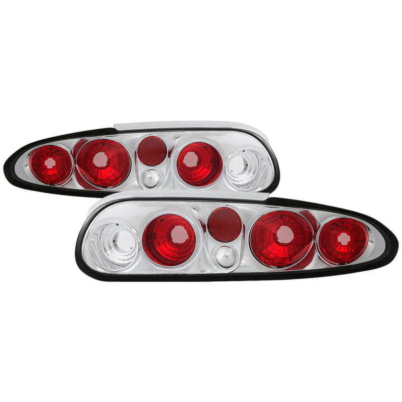 Spyder 5001207 fits Chevy 93-02 Camaro Euro Style Tail Lights Chrome ALT-YD-CCA
