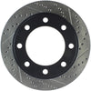 Stoptech 127.65086L 00-05 Ford Excursion 4WD / 99-04 F250/F350 Pickup Front Slotted & Drilled Left Rotor