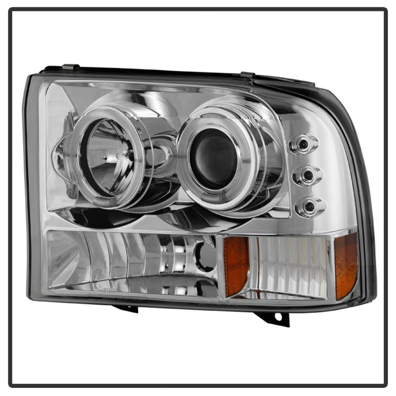 Spyder 5010360 fits Ford 99-04 F250 Super Duty Projector Version 2 LED Halo LED