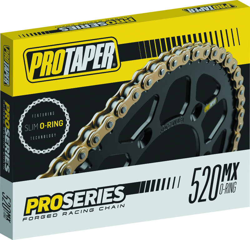 ProTaper 21696 Pro Series Forged 520 Slim O-Ring Chain 120L