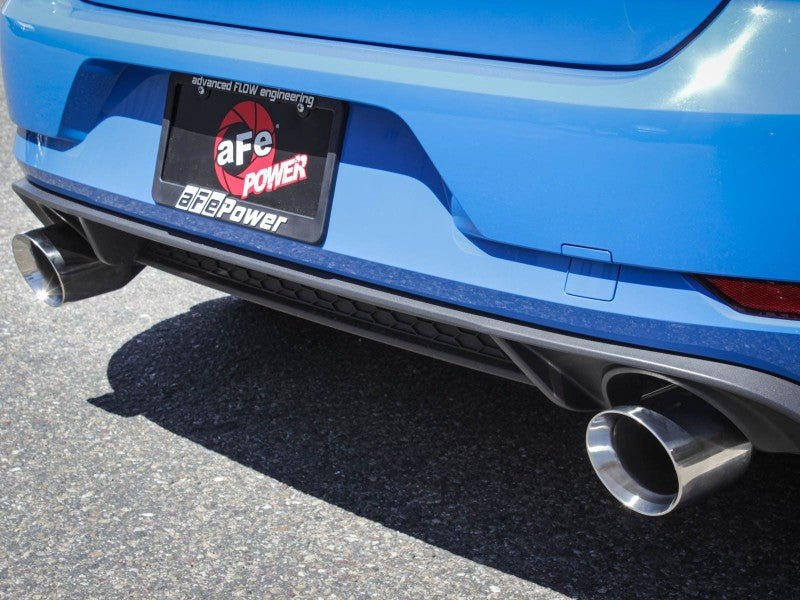 AFE 49-36422-P rce XP 3in-2.5in SS Exhaust Cat-Back 18-19 fits Volkswagen GTI (