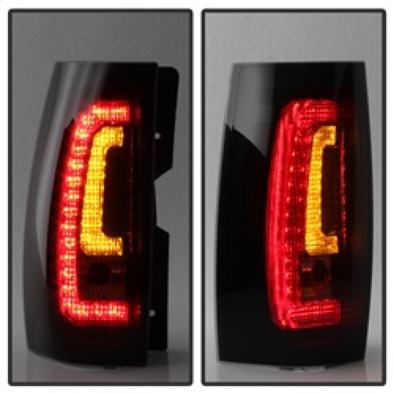 Spyder 5083425 fits Chevy 07-14 Suburban V2 - LED Tail Lights - Black Smoke ALT