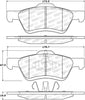 Stoptech 305.1047 Street Select Brake Pads