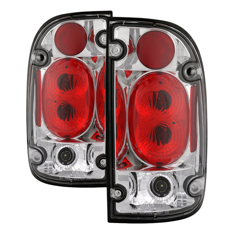 Spyder 5007995 fits Toyota 95-00 Tacoma Euro Style Tail Lights Chrome ALT-YD-TT
