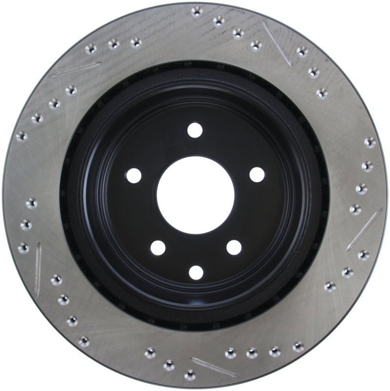 Stoptech 127.42088R 06-07 350Z / 05-07 G35 / 06-07 G35X SportStop Slotted & Drilled Rear Right Rotor
