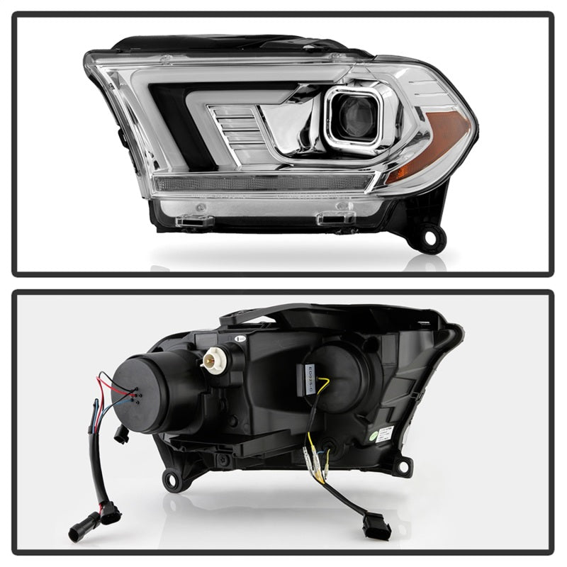 Spyder 5088277 fits Dodge 11-13 Durango Halogen Model Only Projector Headlights