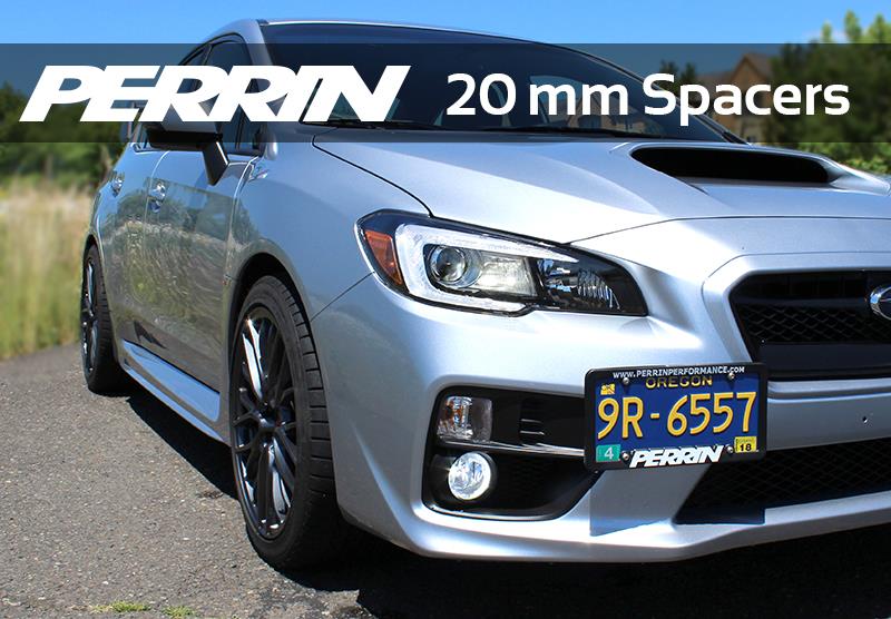 Perrin Performance PSP-WHL-020BK PERRIN fits Subaru WRX/Wheel Spacers CB Pair