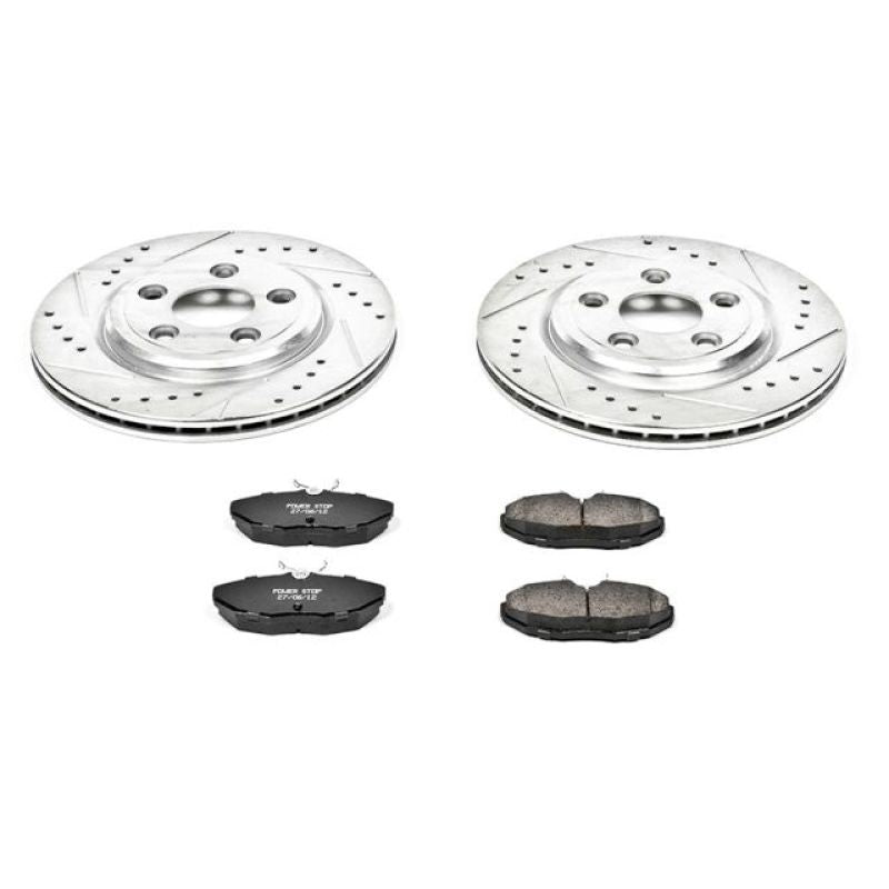 PowerStop K1361 2005 fits Jaguar Vanden Plas Rear Z23 Evolution Sport Brake Kit