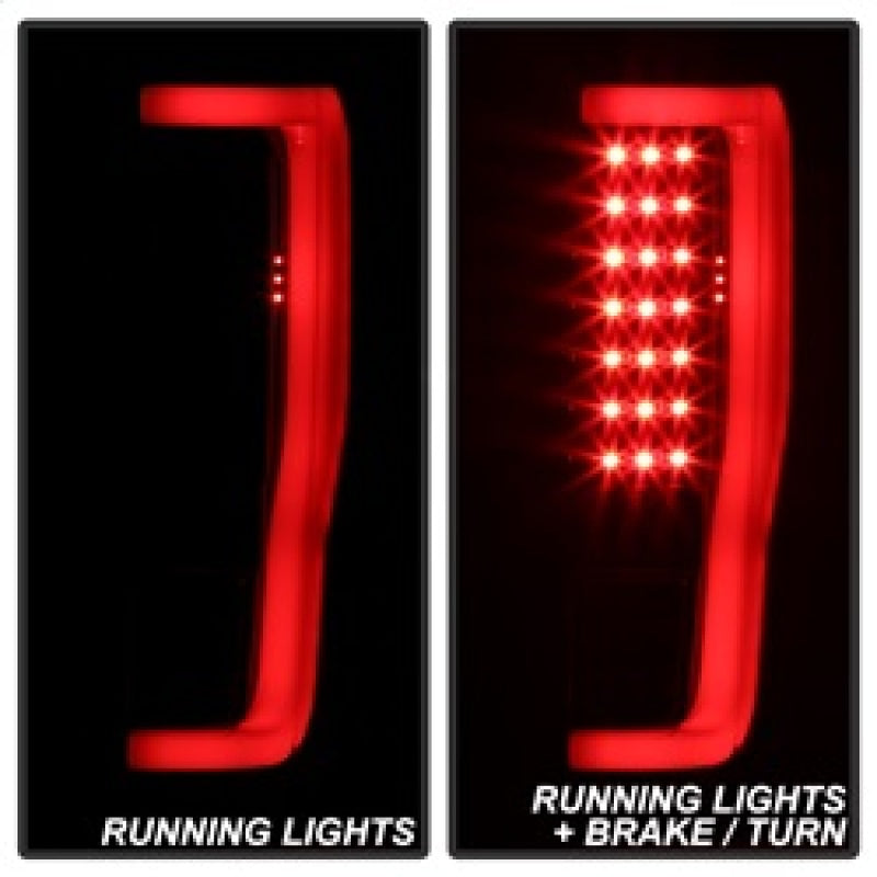 xTune 9041617 17-18 fits Ford F-250 Super Duty (Excl LED Models) LED Tail Light