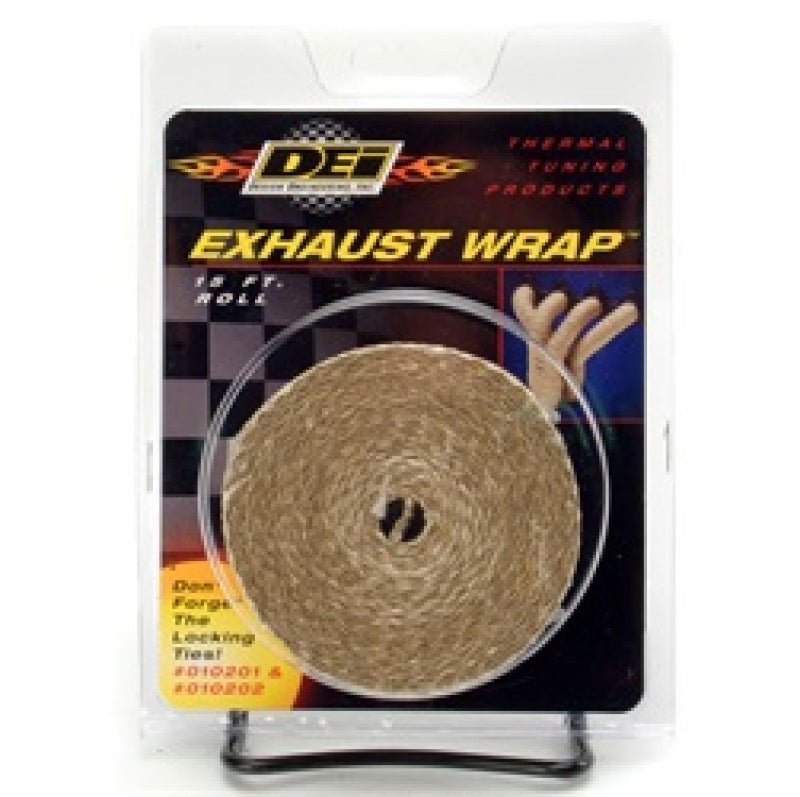 DEI 10105 Exhaust Wrap 1in x 15ft - Tan