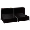 Tradesman 73296 Aluminum Twin L-Shape Liquid Storage Tank (96 Gallon Capacity) - Blk
