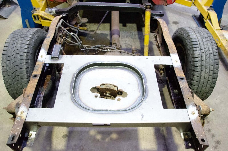RustBuster RB7706 Spare Tire Crossmember