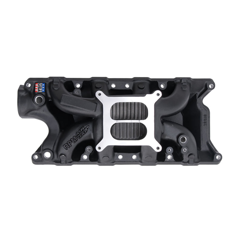 Edelbrock 75213 Intake Manifold RPM Air-Gap Small-Block fits Ford 289-302 Black