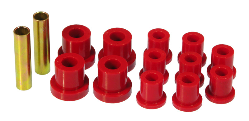 Prothane 7-1021 fits Chevy 54-62 Corvette Rear Leaf Spring Bushings - Red