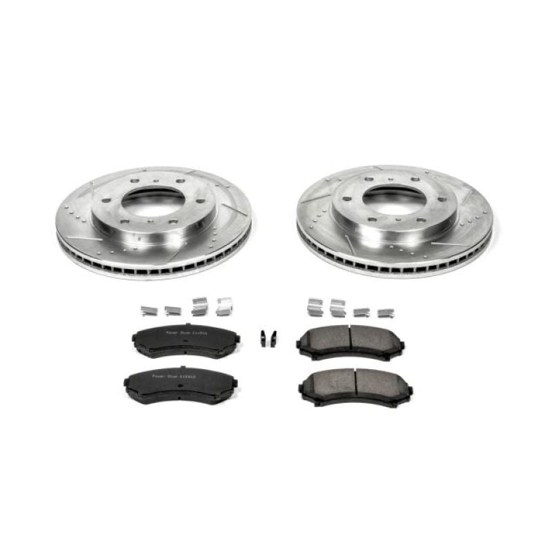 PowerStop K148 fits Mitsubishi 01-06 Montero Front Z23 Evolution Sport Brake Kit