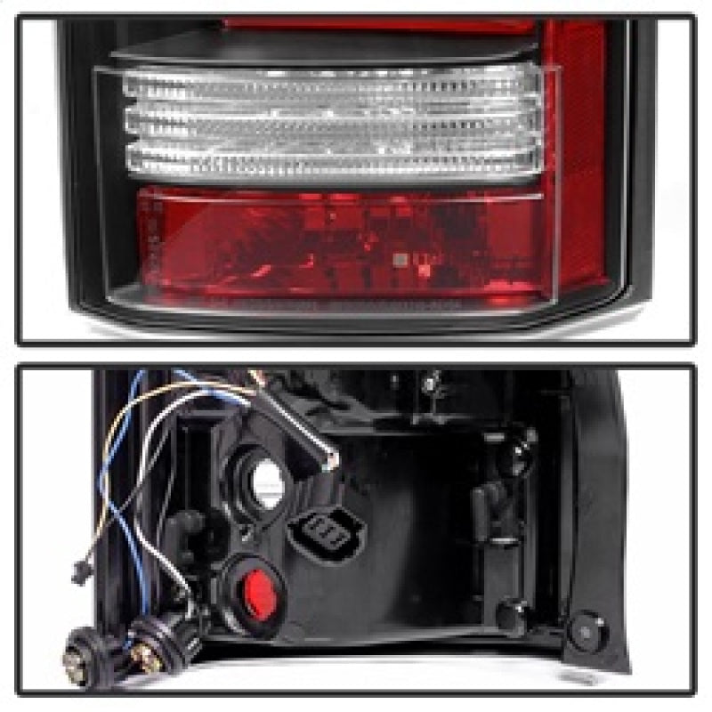 Spyder 5080936 fits Land Rover 10-14 Discovery LR4 Light Bar LED Tail Lights Bl
