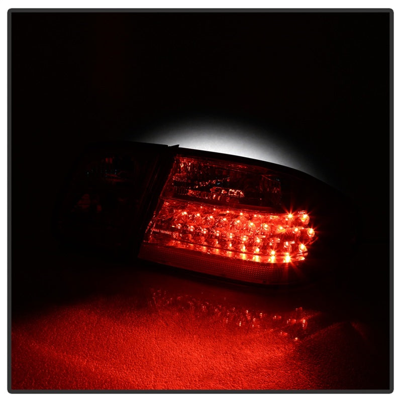 5020659 Xtune fits Mercedes Benz W210 E-Class LED Tail Lights Red Smoke ALT-CL