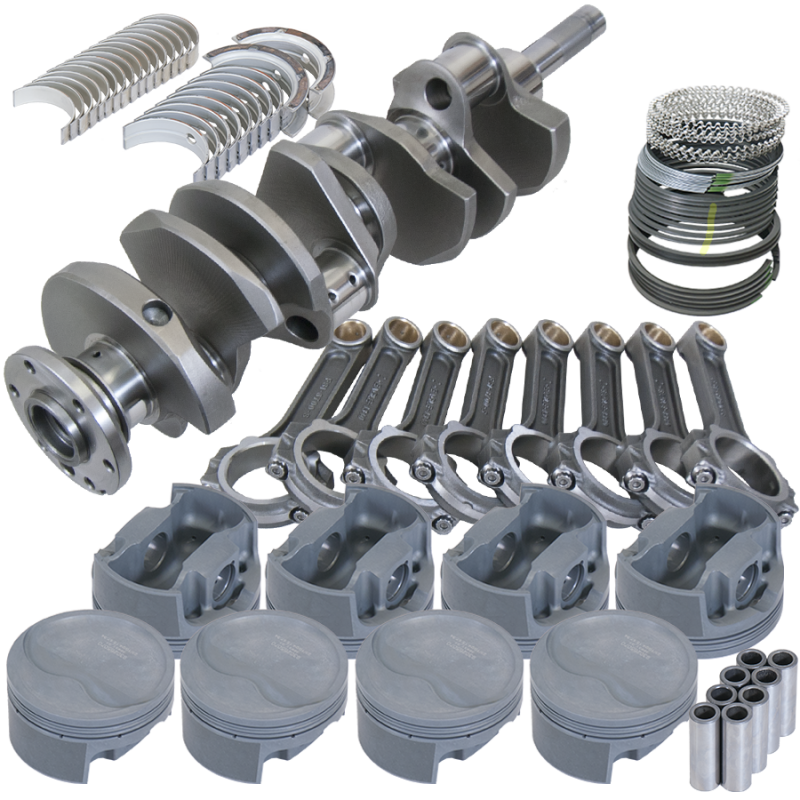 Eagle 158024090 fits Ford FE 4.250in Crank 6.700in I-Beam Rods -18cc Inv Dome 4.090in Pistons Rotating Assembly