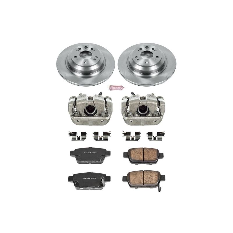 PowerStop KCOE5854 fits Acura 09-14 TL Rear Autospecialty Brake Kit w/Calipers
