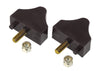 Prothane 7-1301-BL fits Chevy 68-69 Camaro Bump Stop Kit - Black