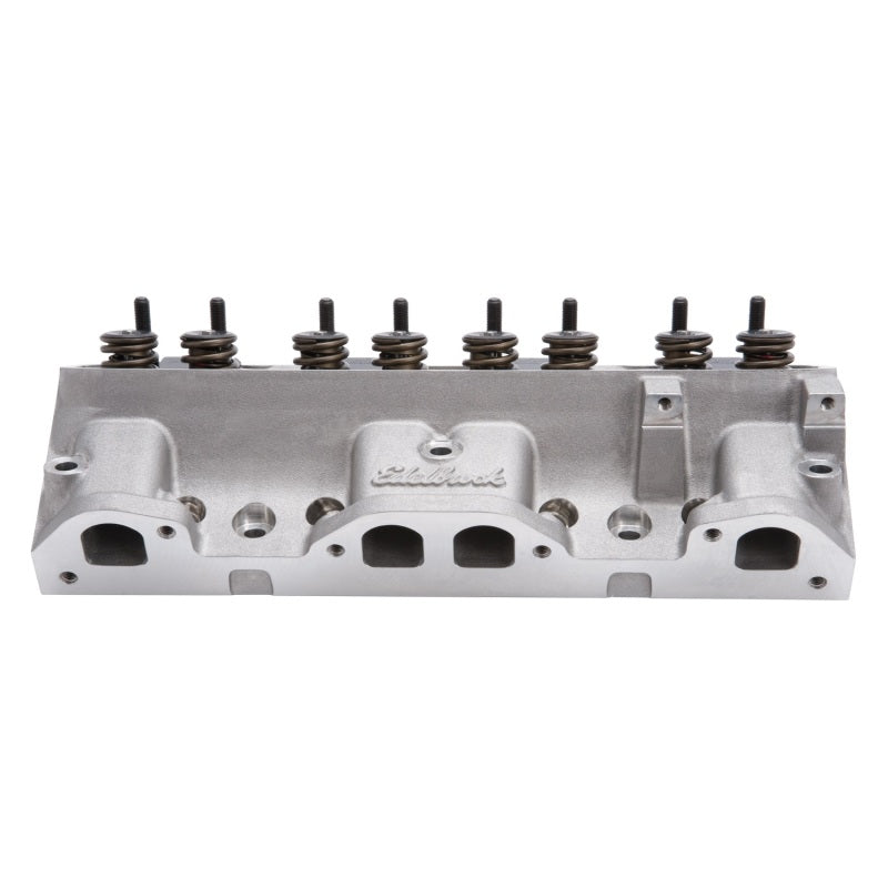 Edelbrock 60595 Cylinder Head fits Pontiac Performer RPM 72cc for Hydraulic Roller Cam Complete (Ea)