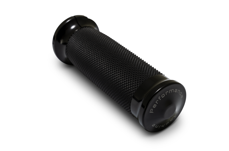 Performance Machine 0063-2105M-B 24-25 Touring, 2025 Softail TBW Contour Handle Grip Set - Blk