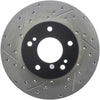 Stoptech 127.42050R Power Slot 6/89-96 Nissan 300ZX Slotted & Drilled Right Front Rotor