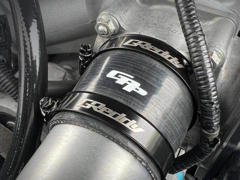 GReddy 22400075 58-75mm / No. 40 Dual-Bead Boost Clamp - Black