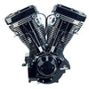S&S Cycle 310-0829 84-99 BT V111 Black Edition Longblock Engine - 585 Cams