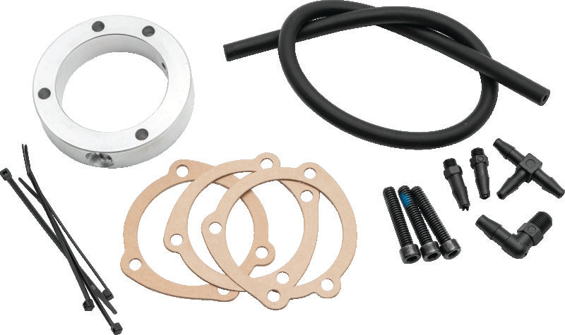 Kuryakyn 9928 Kuryakyn Crankcase Breather Kit 07-23 XL Sportster Models