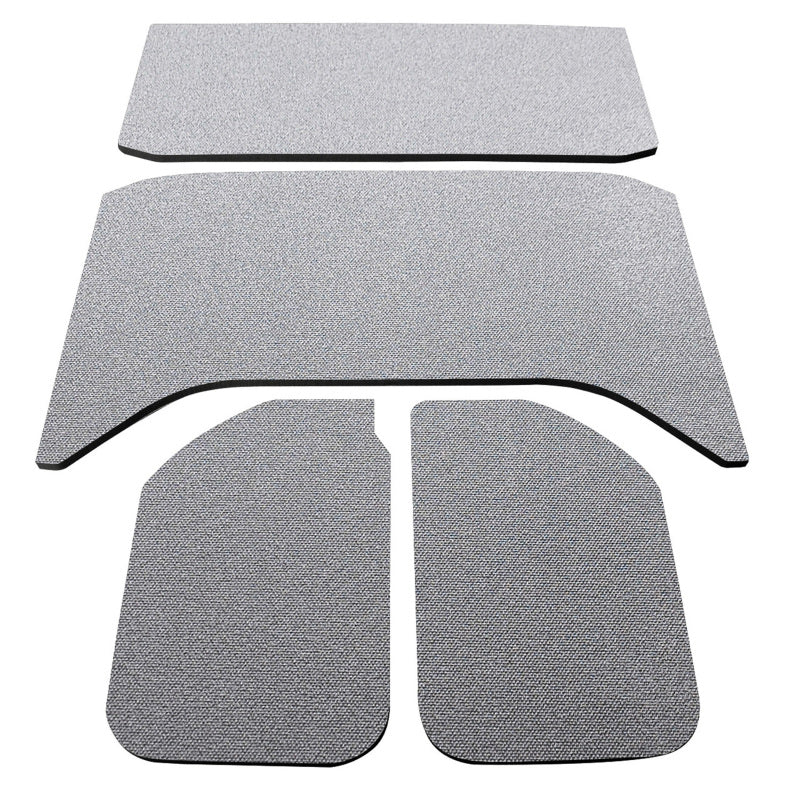 DEI 50139 fits Jeep 11-18 Wrangler JK 4-Door Boom Mat Headliner - 4 Piece - Gra