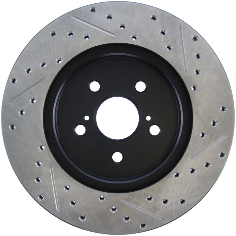 Stoptech 127.44130R 04 Lexus RX330 SportStop Slotted & Drilled Right Rear Rotor