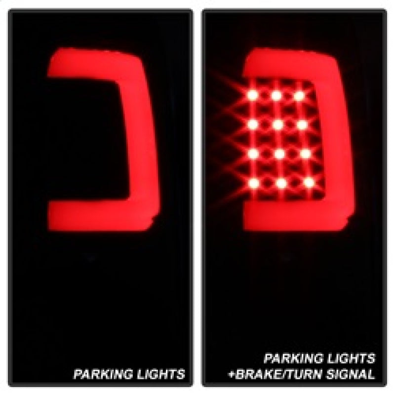 xTune 9038860 fits Dodge Ram 1500 94-01 Tail Lights - Light Bar LED - Black ALT