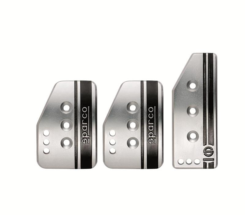 SPARCO 037879IT01 Sparco Pedal Set Settanta Short Silver