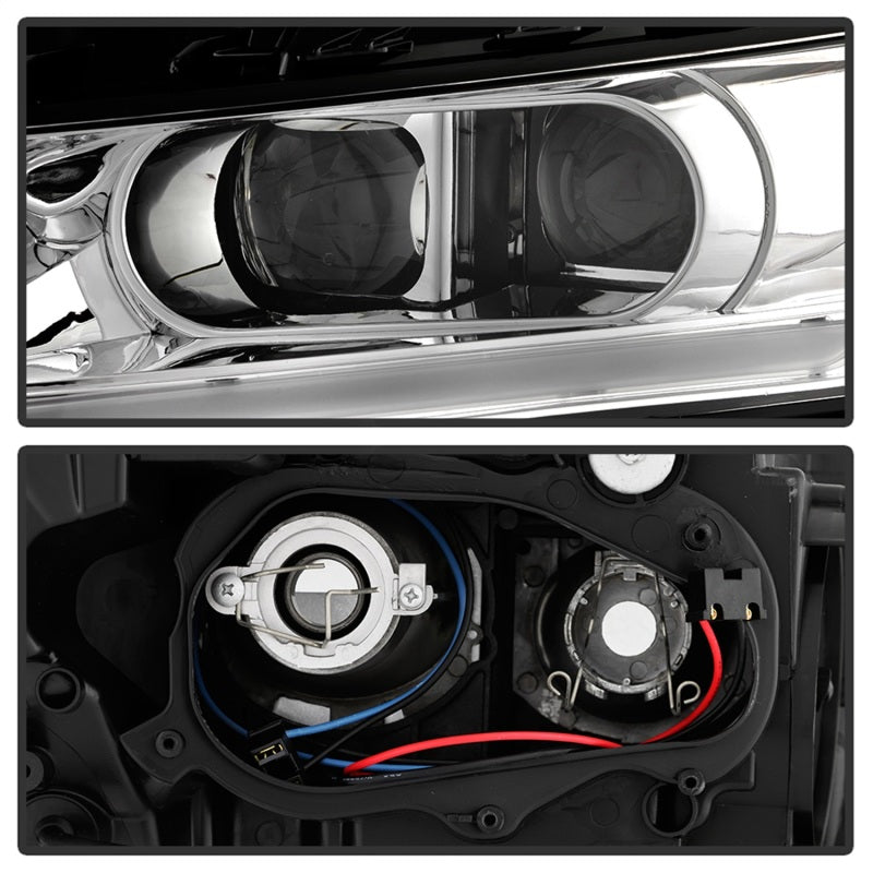 xTune 9042898 14-18 fits Chevy Impala (Excl Limited) DRL Halogen Proj Headlight