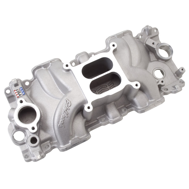 Edelbrock 7158 Intake Manifold Single Quad Perf RPM fits Chevrolet 348/409 Inwin Big Block Small Port