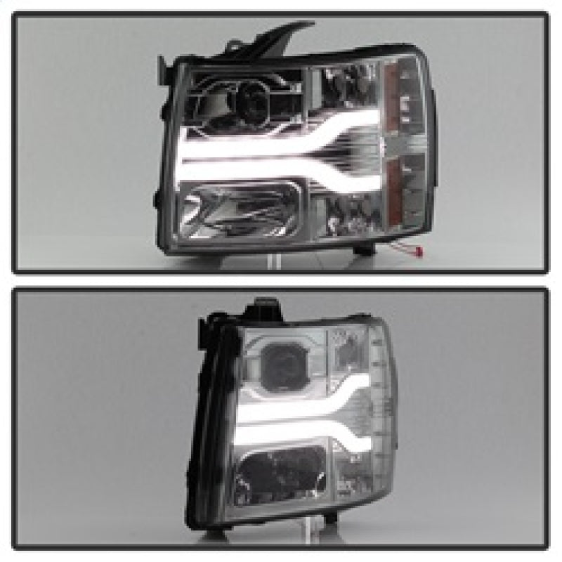 Spyder 5083623 fits Chevy 07-13 Silverado 1500 Version 3 Projector Headlights -