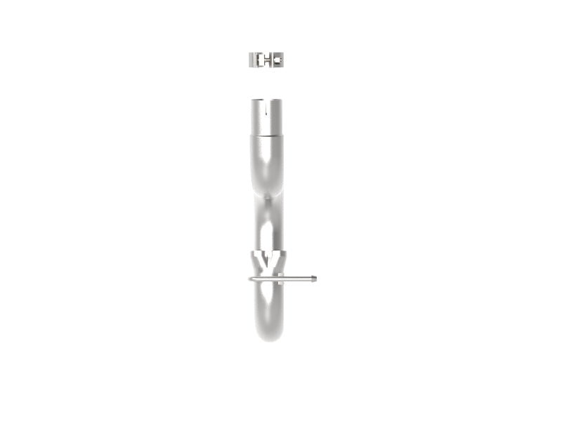 AFE 49-38091 fits Jeep Wrangler (JL) Large Bore-HD 3 IN 304 Stainless Steel DPF