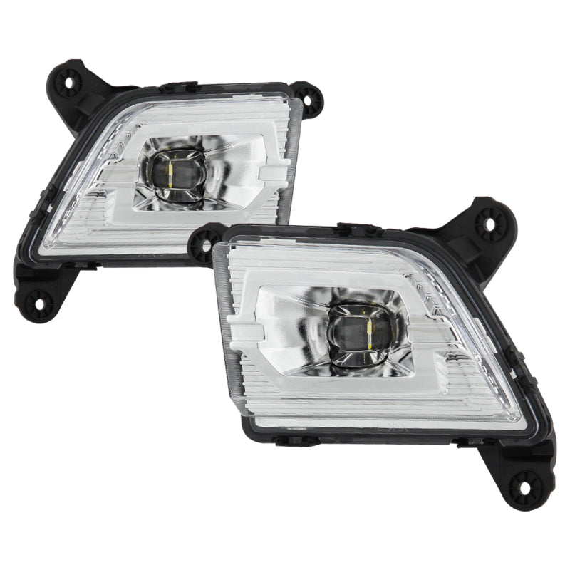 Spyder 5086983 fits Chevy 19-20 Silverado 1500 OEM Style Full LED Fog Light w/S