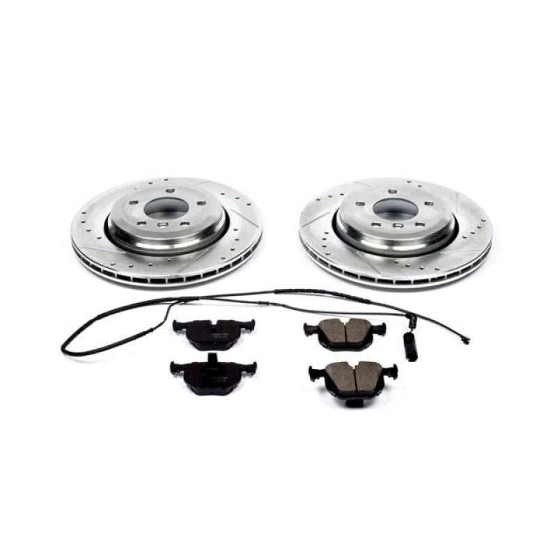 PowerStop K5729 fits BMW 01-06 330Ci Rear Z23 Evolution Sport Brake Kit
