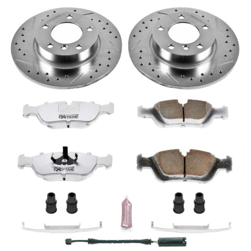 PowerStop K590-26 95-99 fits BMW 318ti Front Z26 Street Warrior Brake Kit
