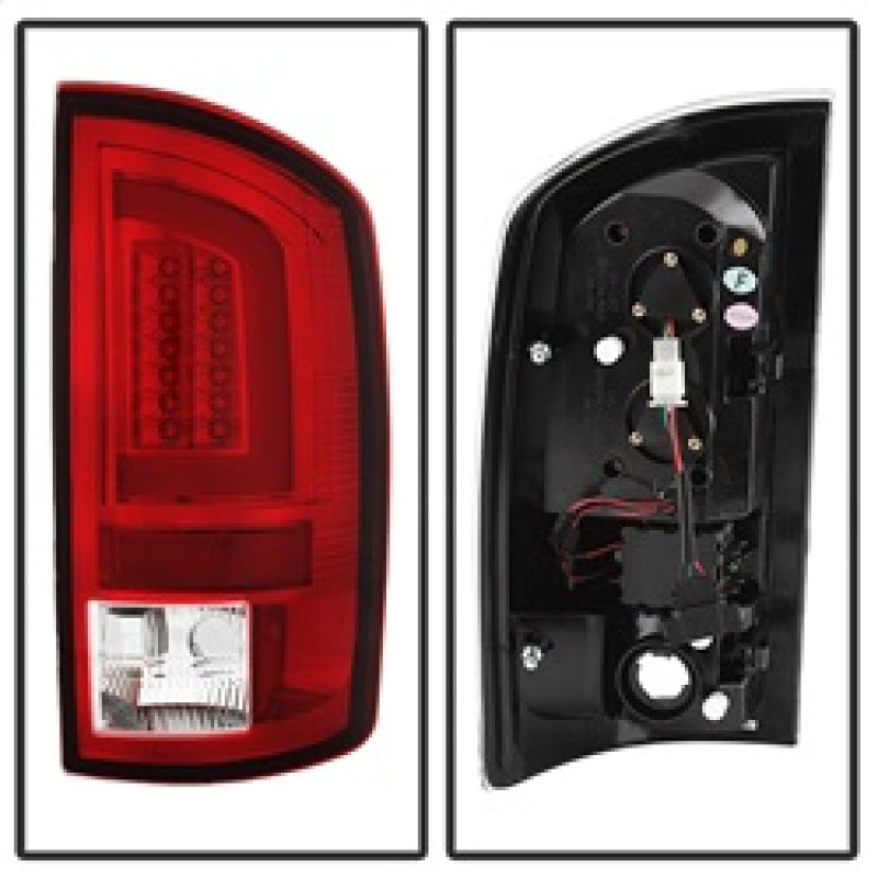 Spyder 5084286 fits Dodge 07-09 Ram 2500/3500 V3 Light Bar LED Tail Lights - Re