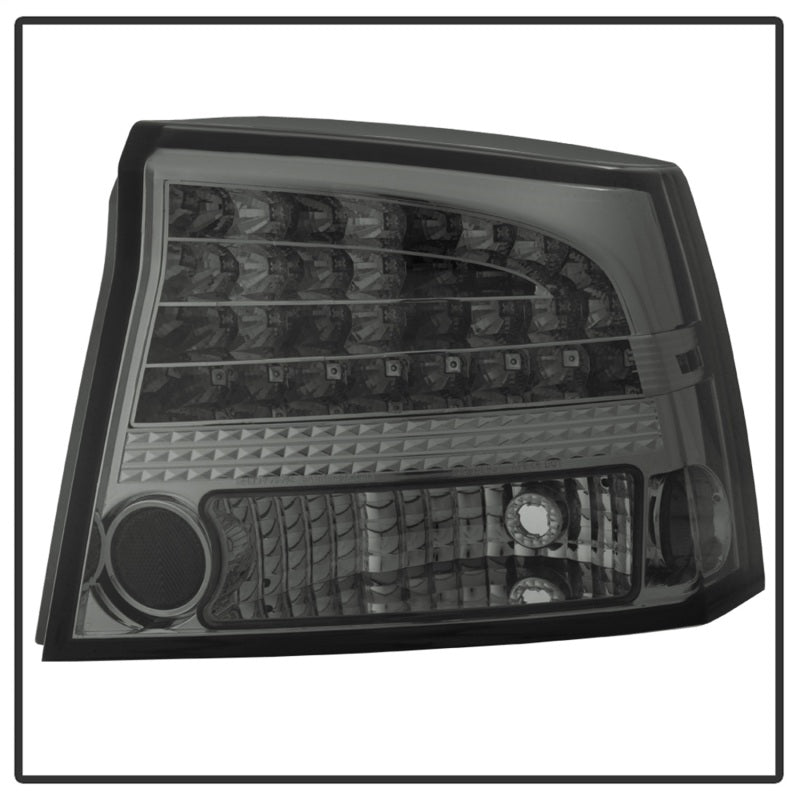 Spyder 5002310 fits Dodge 06-08 Charger LED Tail Lights Smoke ALT-YD-DCH05-LED-