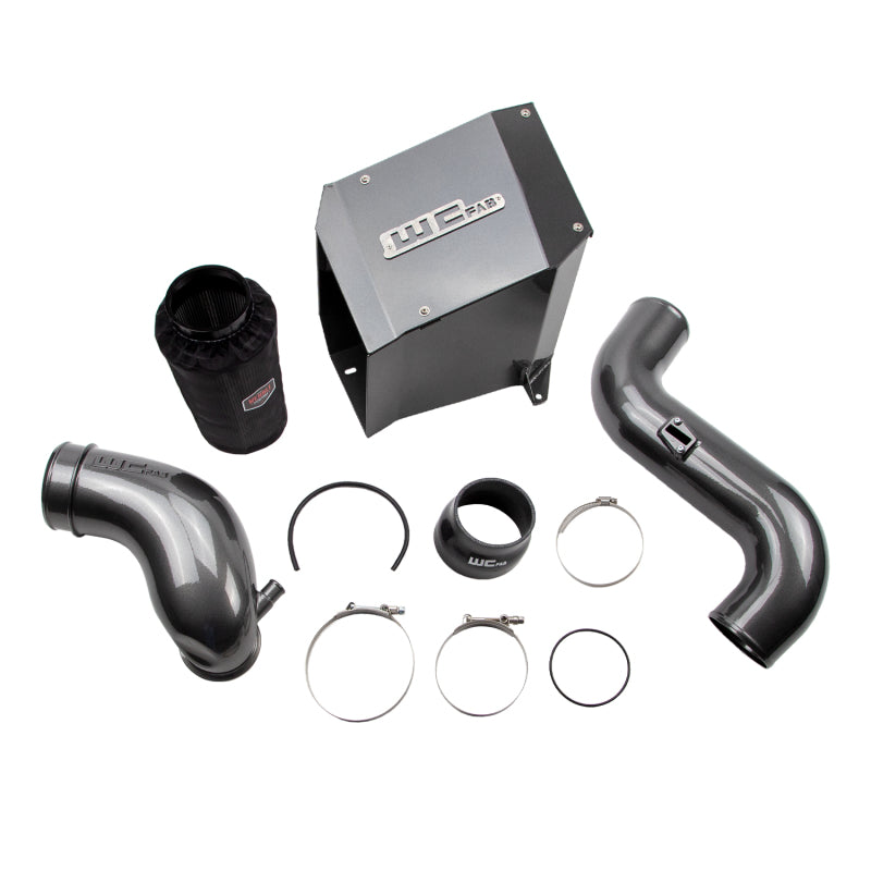 Wehrli WCF100303-CAT 07.5-10 fits Chevrolet Duramax LMM 4in Intake Kit Stage 2 - Cat Yellow