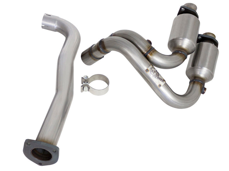AFE 47-48001 Direct Fit Catalytic Converter Replacements Front 00-03 fits Jeep