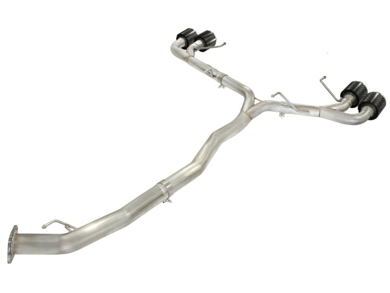 AFE 49-36108-C 3in SS Exhaust Cat-Back 09-14 fits Nissan GTR V6 3.8L Carbon Fi